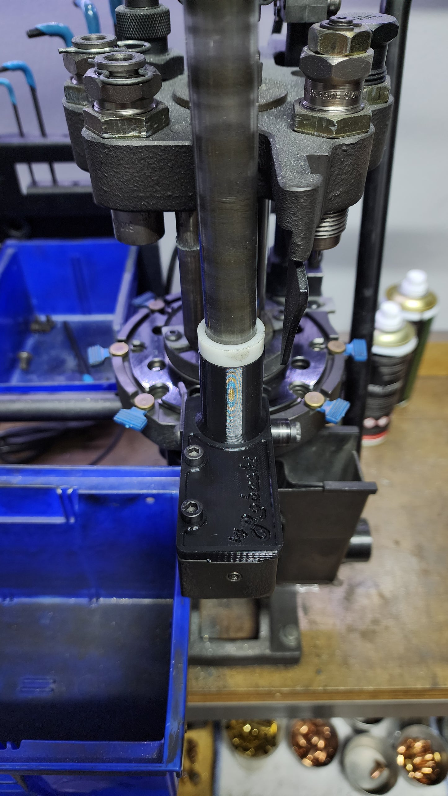 Capa do carrinho e adaptador case feeder dillon RL 1100/1050
